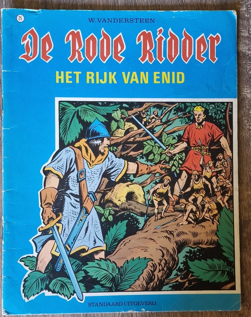 De Rode Ridder - Nummer 25 - 1975, Boeken, Stripverhalen, Gelezen, Willy Vandersteen, Eén stripboek, Ophalen of Verzenden