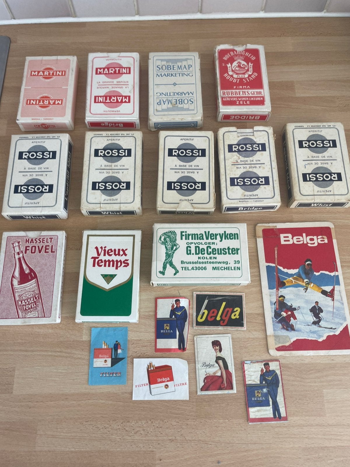 Lotje speelkaarten, Ophalen, Speelkaart(en)