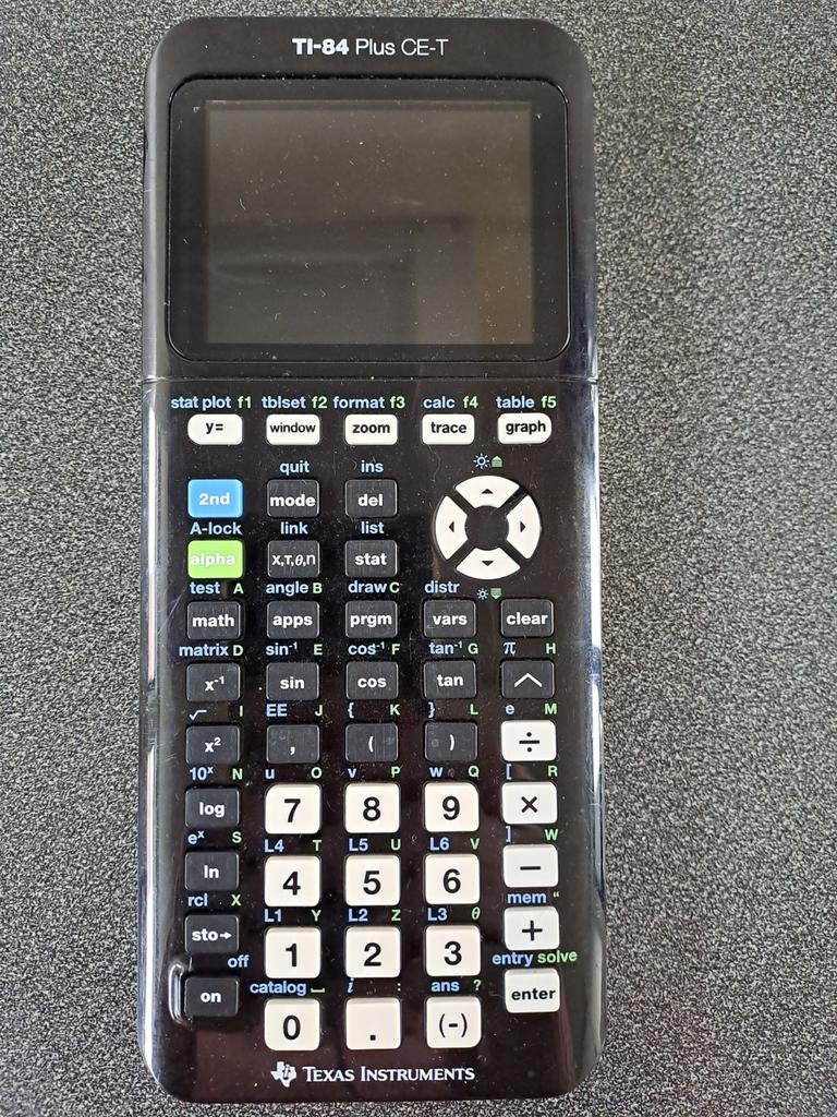 Grafisch rekenmachine Texas Instruments, Ophalen