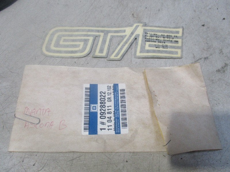 LOGO / EMBLEME Opel Manta B (58 / 59) (9288022), Neuf, Opel