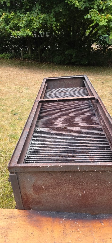 Barbecue professionnel - entièrement en acier - taille XL, Enlèvement, Utilisé, Overig