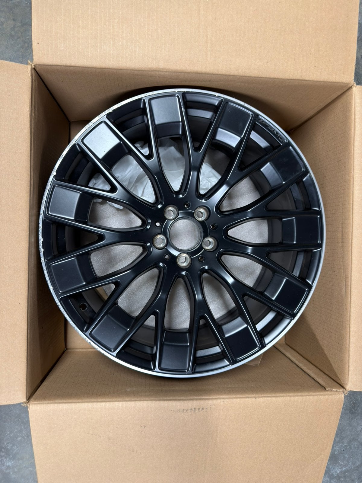 Mercedes EQE SUV AMG velgen, Auto-onderdelen, Banden en Velgen, Ophalen, Gebruikt, Velg(en), 21 inch