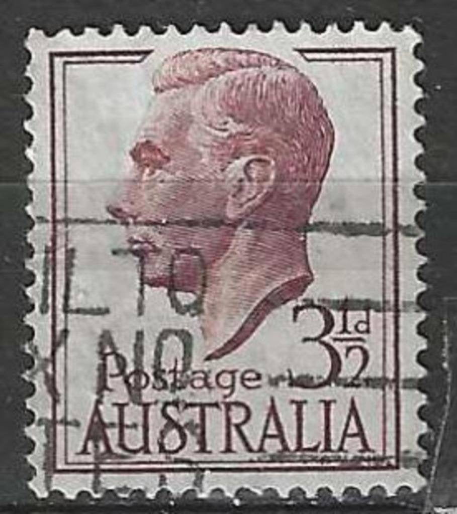 Australie 1950/1952 - Yvert 183 - Koning Georges VI (ST), Postzegels en Munten, Postzegels | Oceanië, Gestempeld, Verzenden