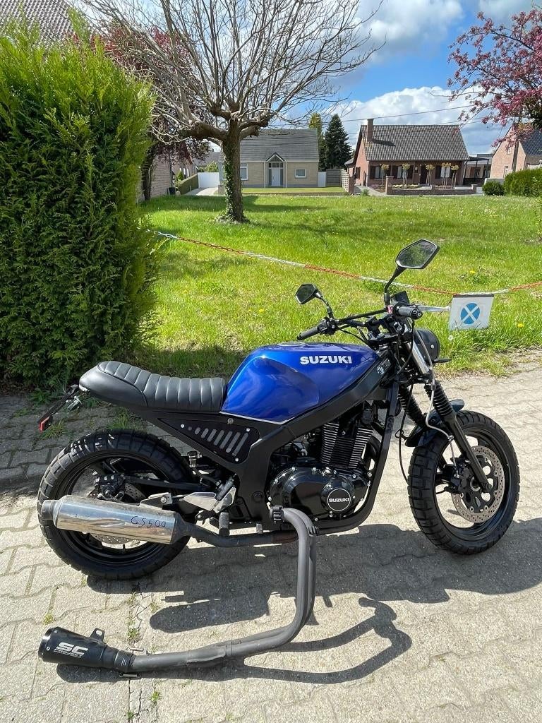motoren suzuki GS500e, Motoren, 2 cilinders, Occasion, Particulier, Minimaal motorrijbewijs A2