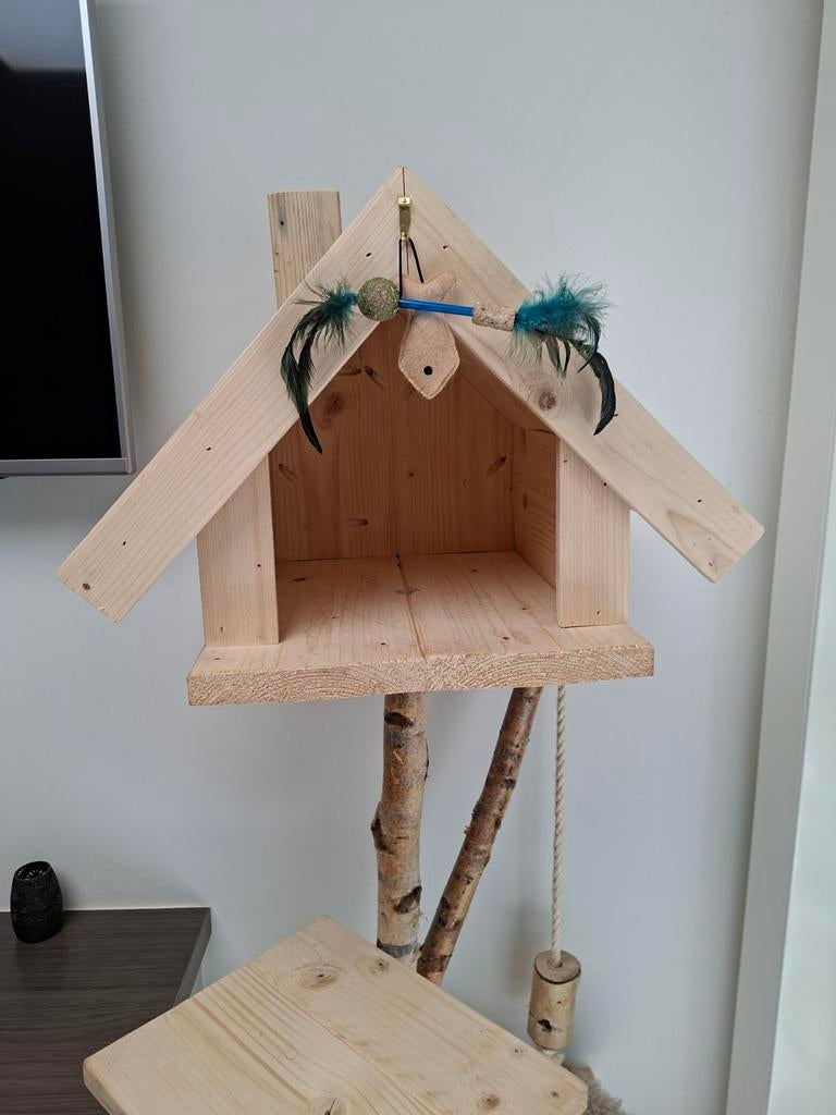 Stevige krabpaal voor binnen en buiten, Ophalen, Krabpaal