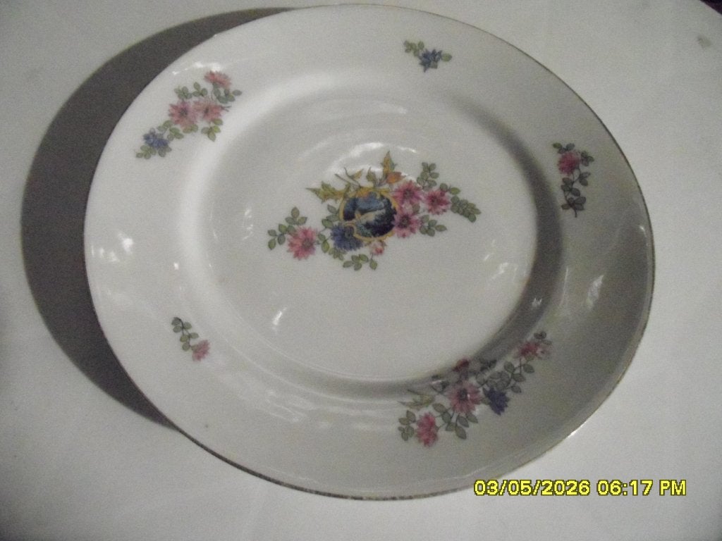 anciennes assiettes porcelaine Lmoges, Enlèvement