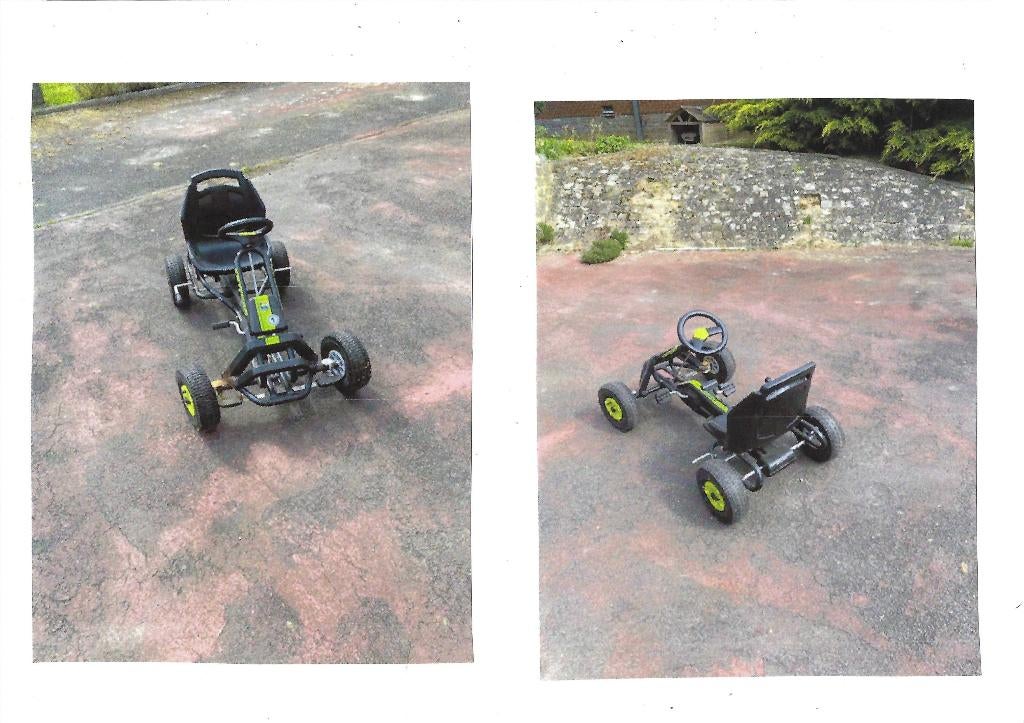 Go-Cart, Enlèvement, Utilisé
