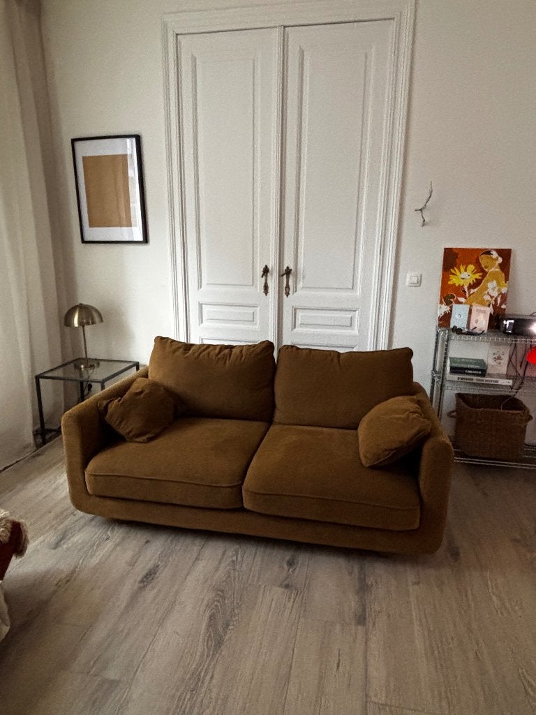 Zetel, Maison & Meubles, Canapés | Salons, 75 à 100 cm, Comme neuf, Enlèvement, Deux personnes