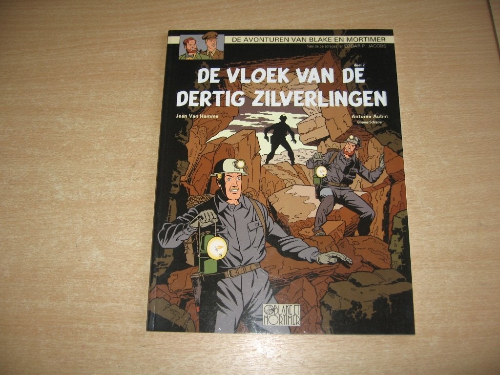 Blake en Mortimer:De vloek van de dertig zilverlingen deel 2, Aubin - Schréder, Enlèvement ou Envoi, Une BD, Comme neuf