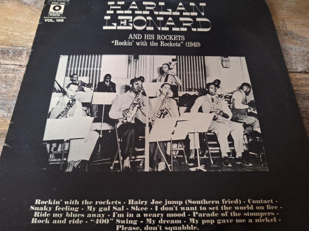 Harlan Leonard - Rockin' With The Rockets (1940) Lp Vinyl, Ophalen of Verzenden, Gebruikt, 12 inch, Jazz