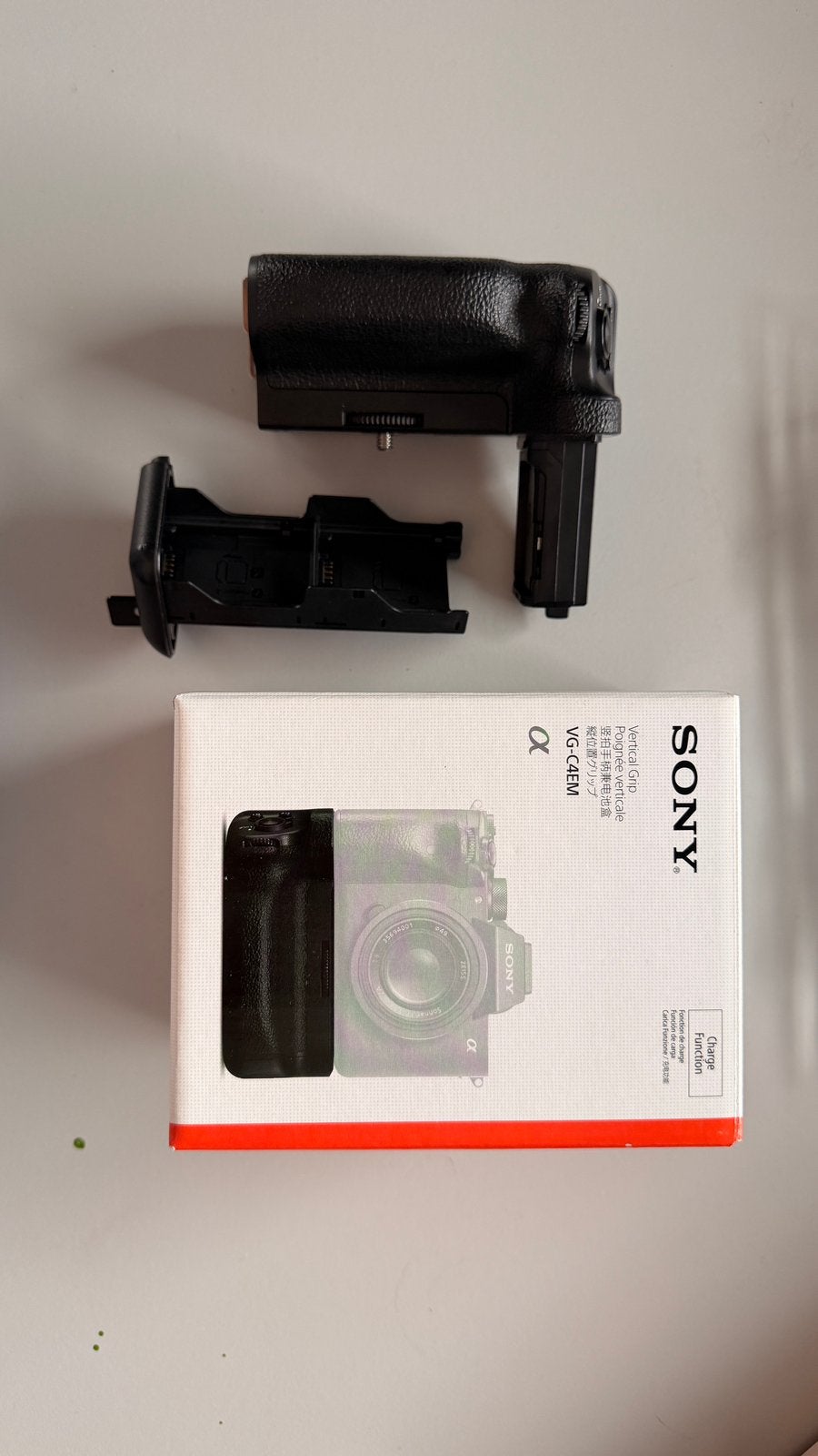 Poignée de batterie verticale Sony VG-C4EM — A1/A7R IV/A9 II, Enlèvement ou Envoi, Comme neuf, Sony
