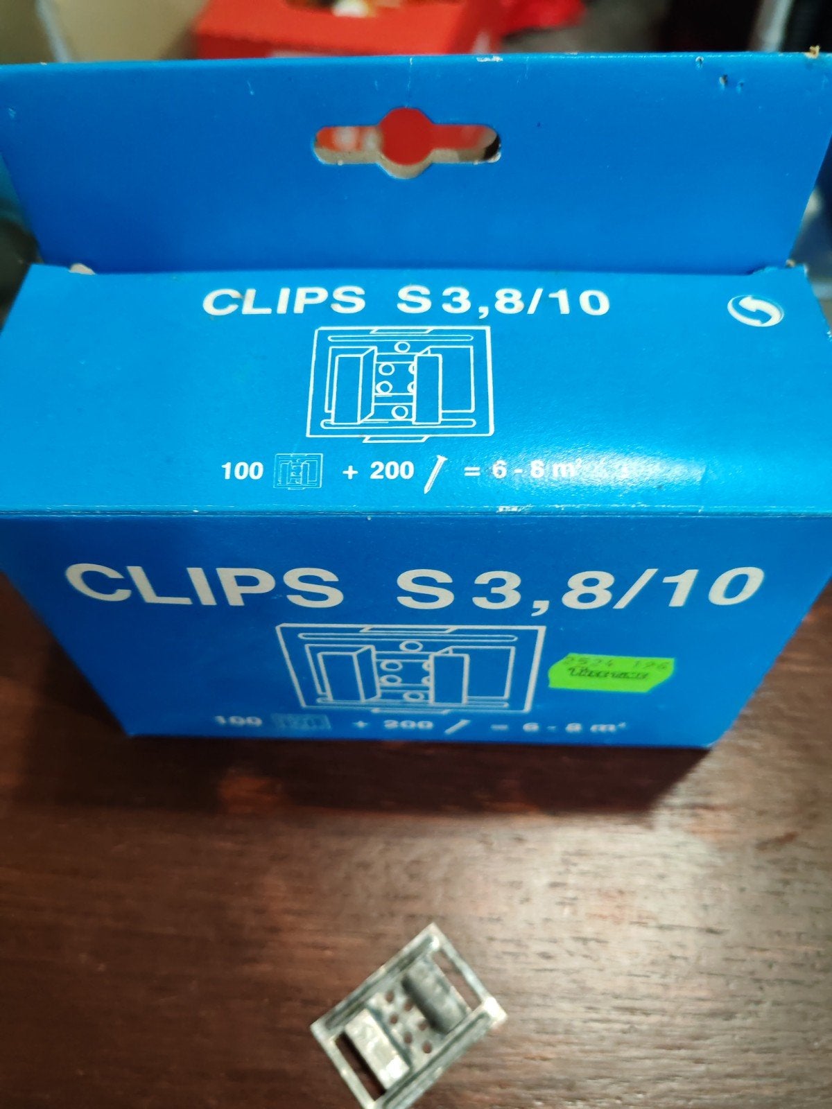 Clips pour lambris, Enlèvement