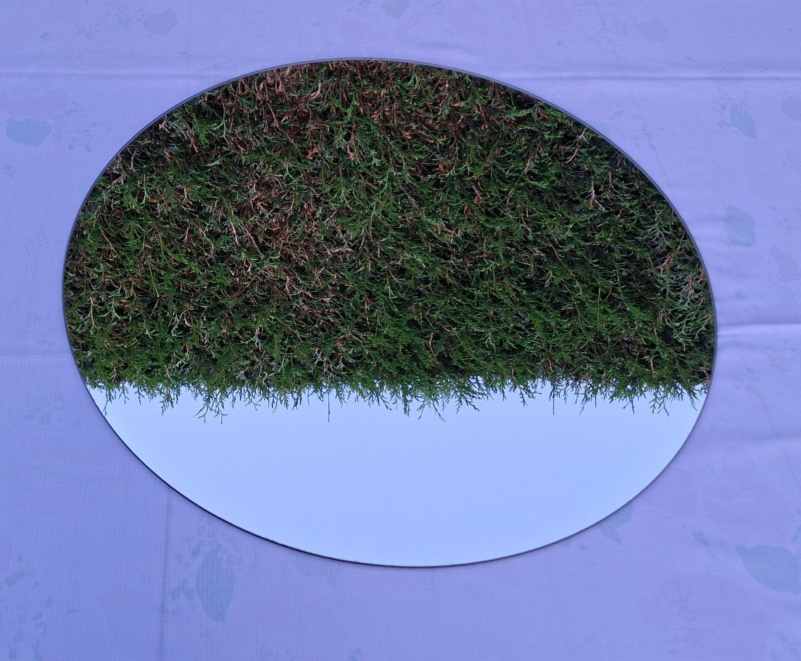 Miroir rond, Enlèvement