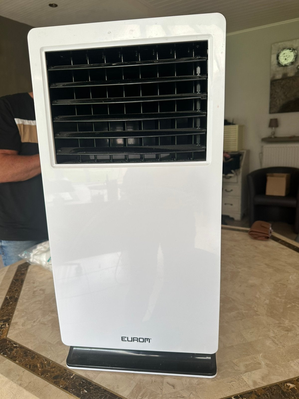 Eurom Aircooler luchtkoeler, Elektronische apparatuur, Airco's, Ophalen, Zo goed als nieuw, Afstandsbediening