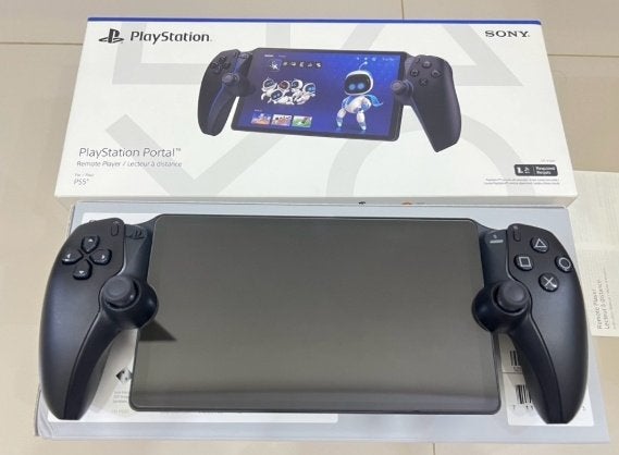 PS Portal Black édition + Accessoires, Ophalen, Zo goed als nieuw, Zwart, Overige modellen