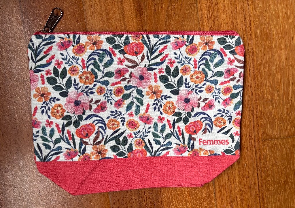 Trousse de toilette fleurie, Ophalen of Verzenden, Nieuw, Dame