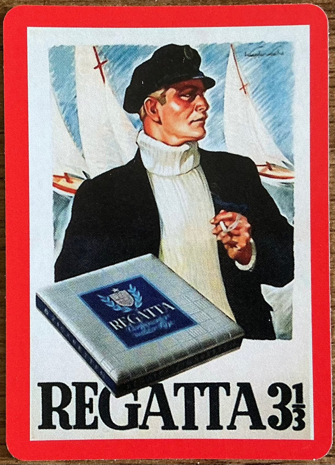 SPOK CIGARETTES REGATTA, Enlèvement ou Envoi, Comme neuf, Carte(s) à jouer