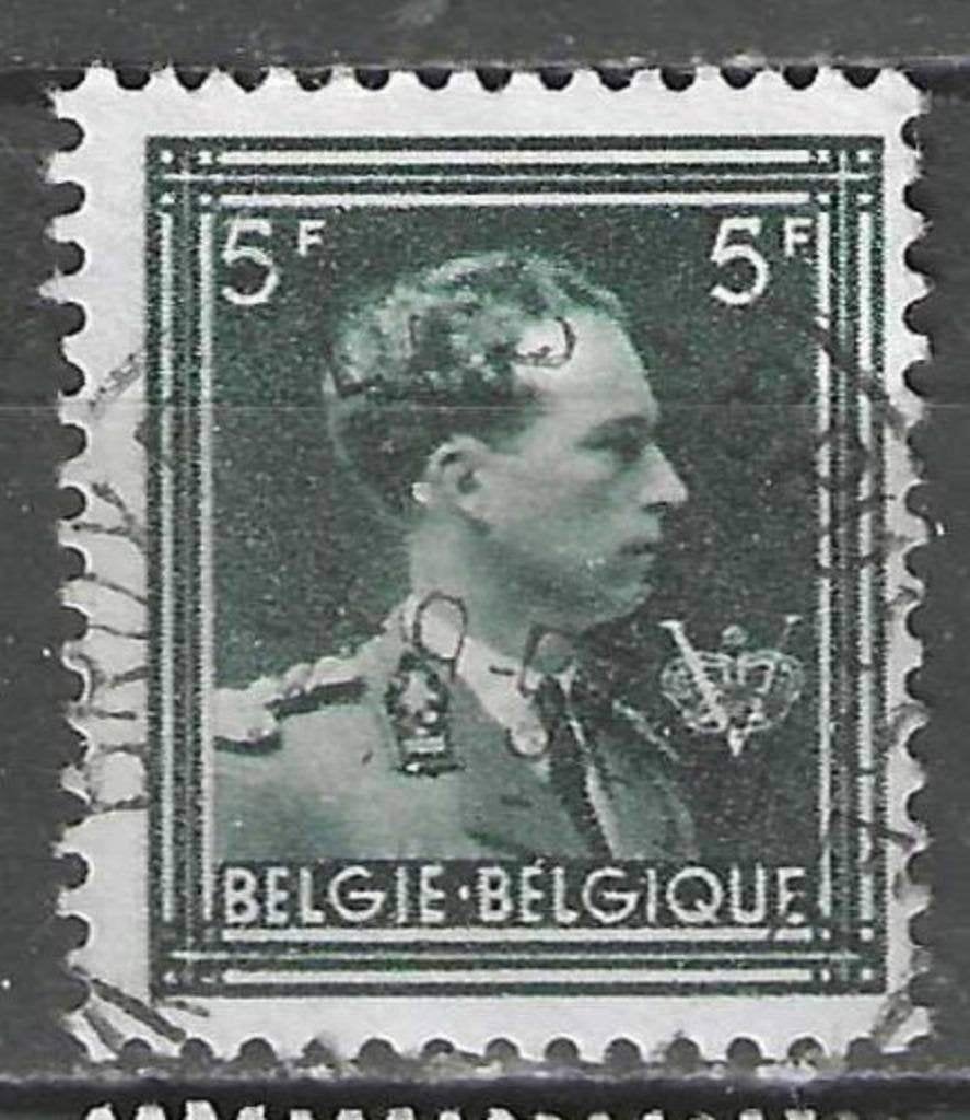 Belgie 1956/1957 - Yvert/OBP 1007 - Leopold III (ST), Verzenden, Gestempeld, Gestempeld, Koninklijk huis