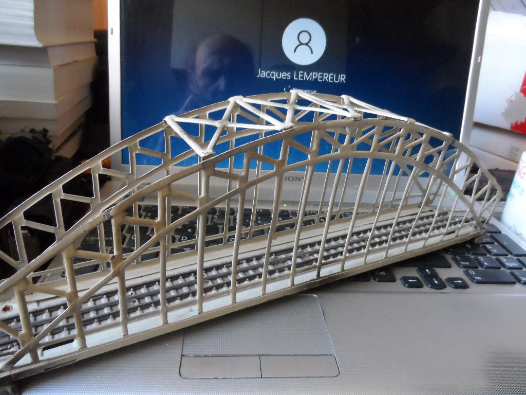 MARKLIN HO Metalen brug van oud model... 7263, Hobby en Vrije tijd, Modeltreinen | H0, Gebruikt, Gelijkstroom of Wisselstroom