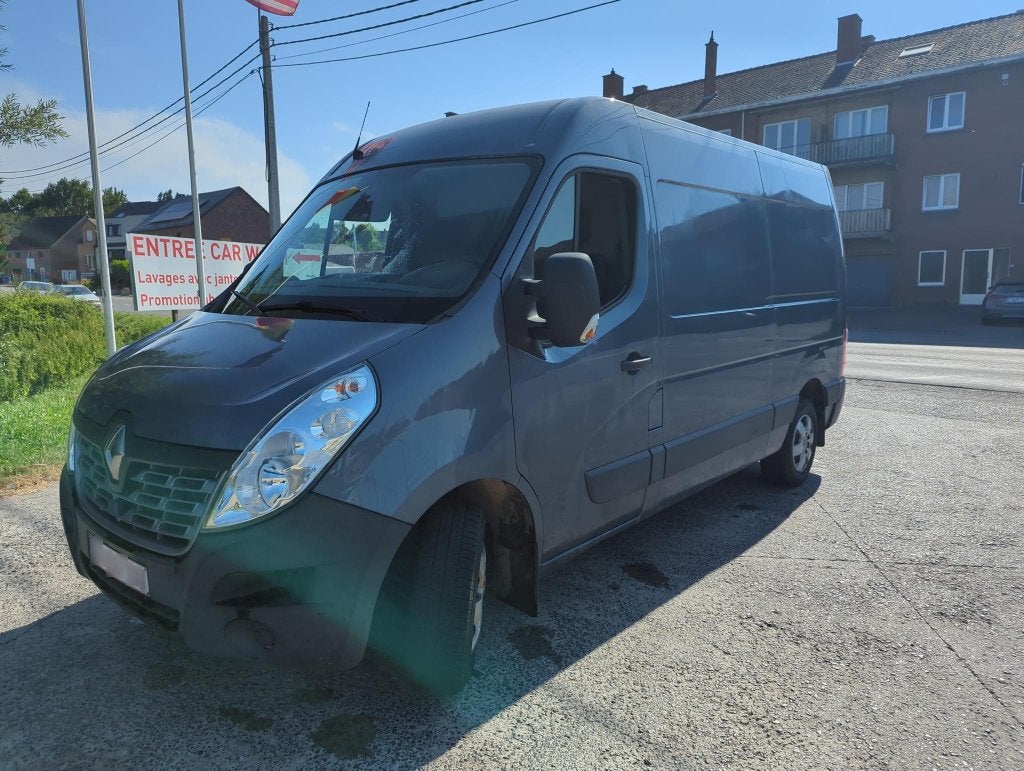 Renault Master - L2H2 - 2.3D - euro 6b - CT/Carpass OK, Argent ou Gris, Achat, Euro 6, 3 places