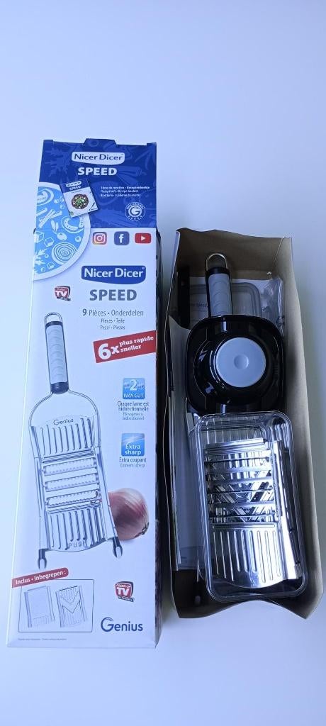 nicer dicer nieuw, Ophalen of Verzenden, Nieuw