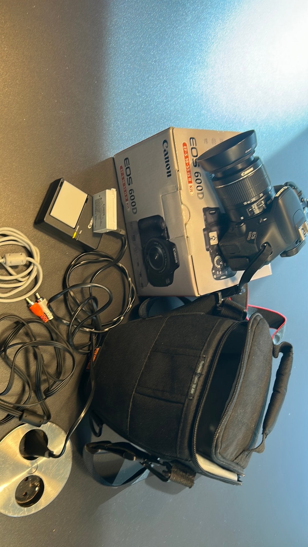 Canon Eos 600D EF-S 18-55 IS II kit, Audio, Tv en Foto, Fotocamera's Digitaal, Ophalen of Verzenden, Zo goed als nieuw