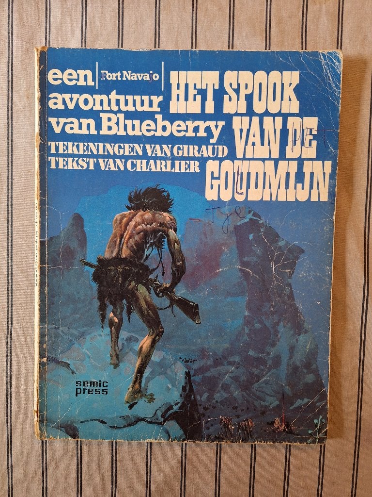 luitenant Blueberry 12: het spook van de goudmijn, Eén stripboek, Ophalen of Verzenden, Gelezen