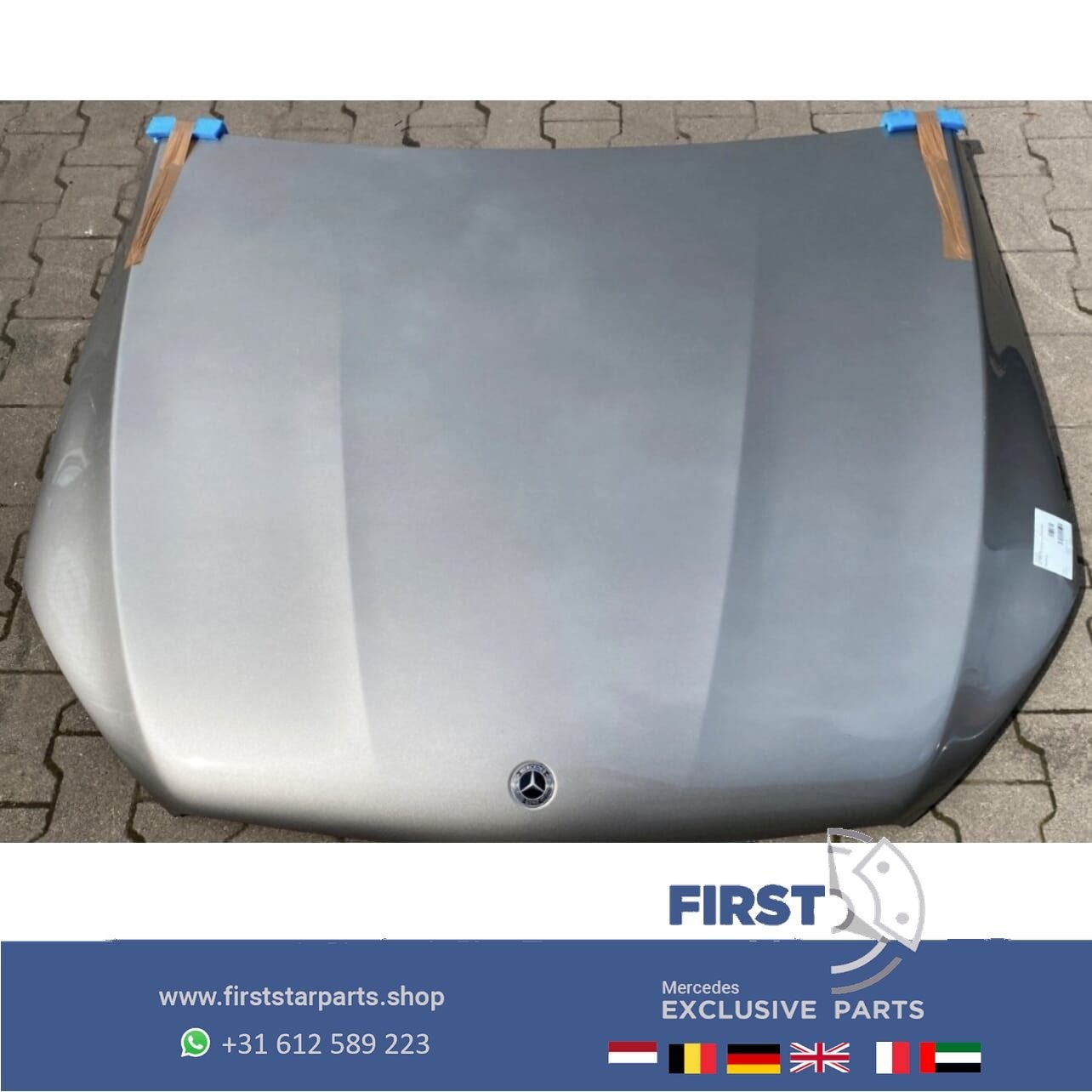 W253 GLC Motorkap origineel Mercedes 2016-2018 A 253 880 01, Utilisé, -, Capot moteur, Avant