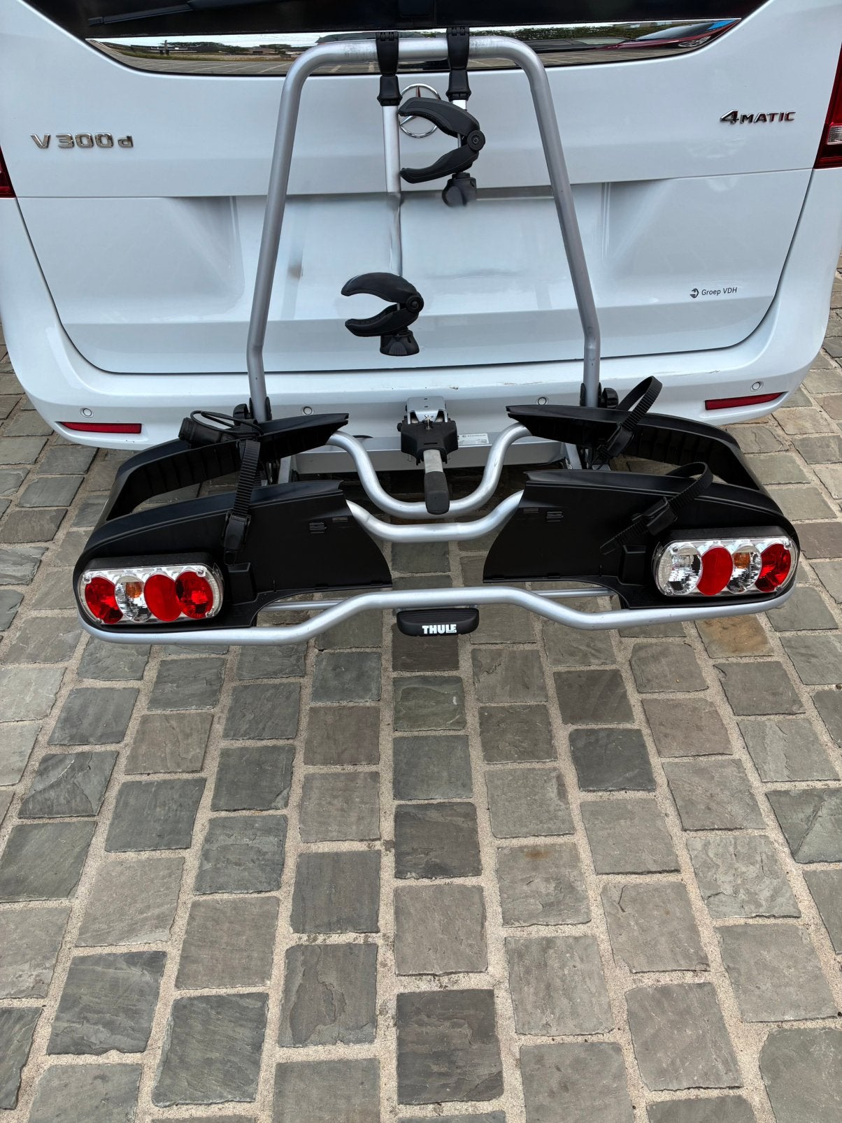 Fietsendrager Thule europower 915 in goede staat, Ophalen, Gebruikt, 2 fietsen, Trekhaakdrager