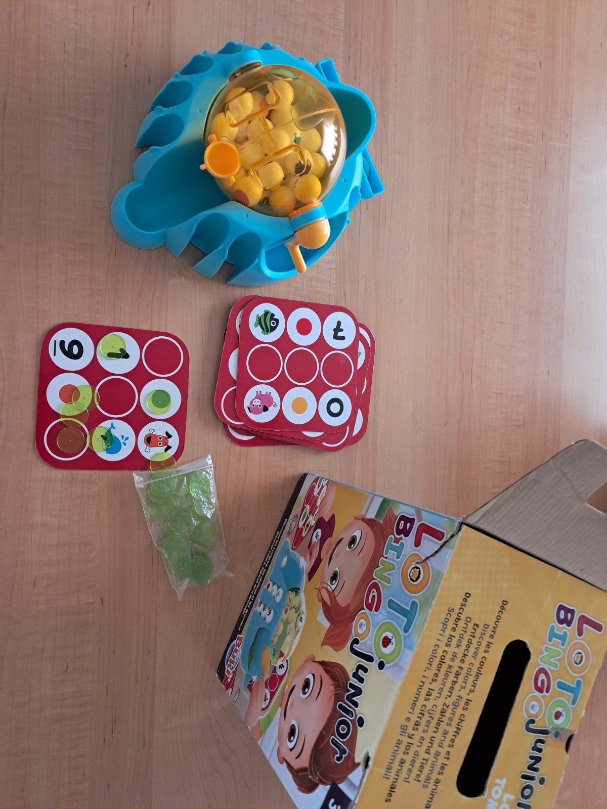 Loti Bingo spel, Ophalen