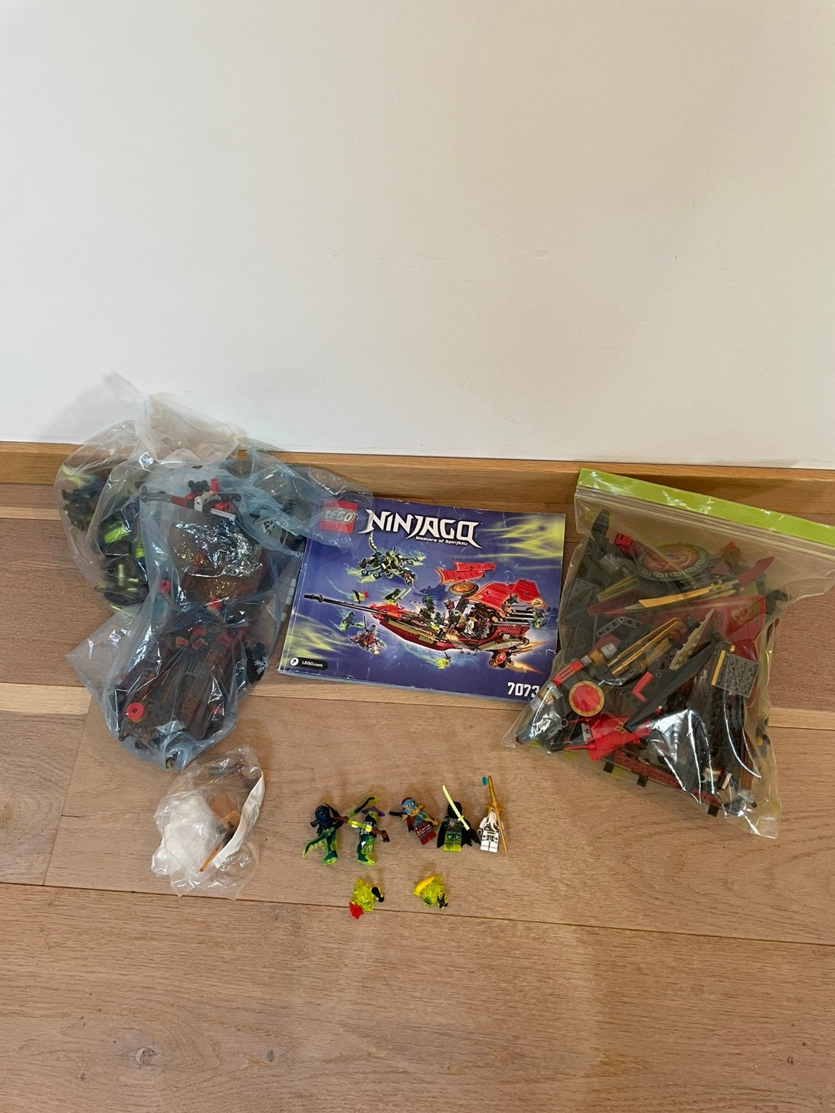 Lego Ninjago 70738 Le dernier vol de Destiny's Bounty, Lego, Ensemble complet, Comme neuf, Ninjago