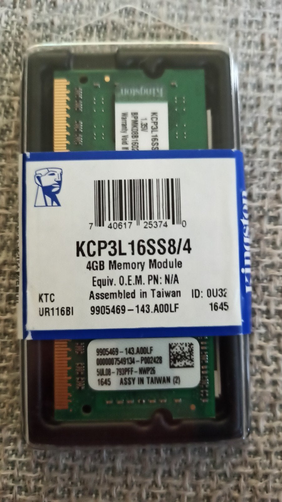 Barrette mémoire 4GB, Informatique & Logiciels, Neuf, Enlèvement ou Envoi, DDR3, Laptop
