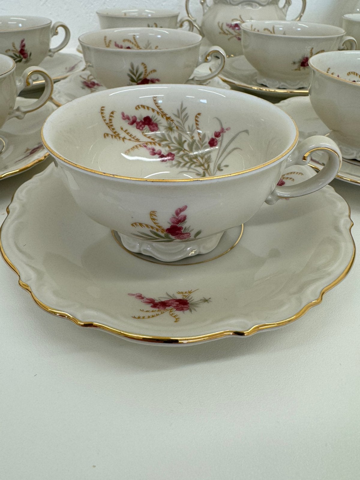 Service à café ou thé porcelaine Bavaria, Enlèvement