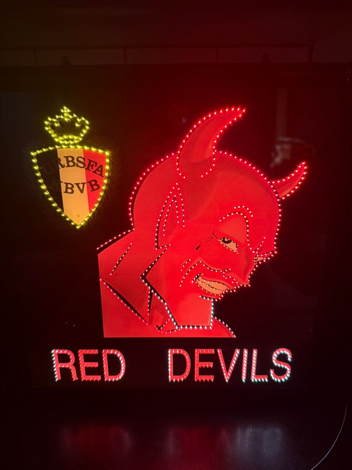 Red devils speciale verlichting, Enlèvement ou Envoi, Comme neuf, Autres types