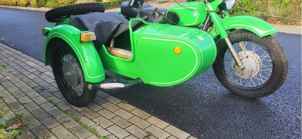 Dnepr met defect motorblok !  NL + L4e zijspanregistratie !, Motoren, Niet ingevuld, Niet ingevuld, Niet ingevuld