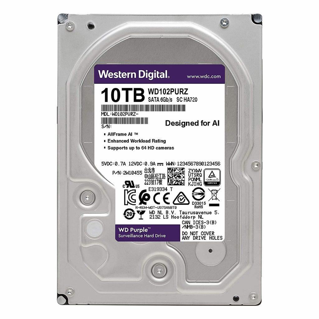Western Digital WD Violet 10 To, 10tb, Enlèvement ou Envoi, HDD, Interne