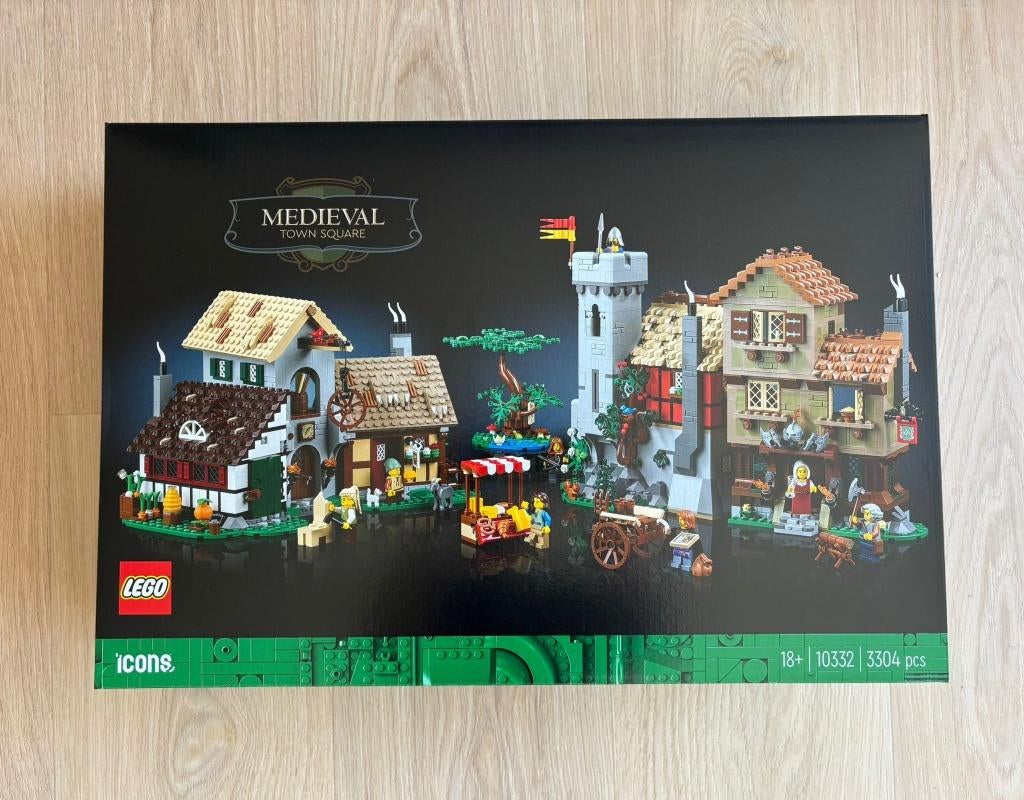10332 LEGO Medieval Town Square (sealed), Enlèvement, Neuf, Ensemble complet, Lego