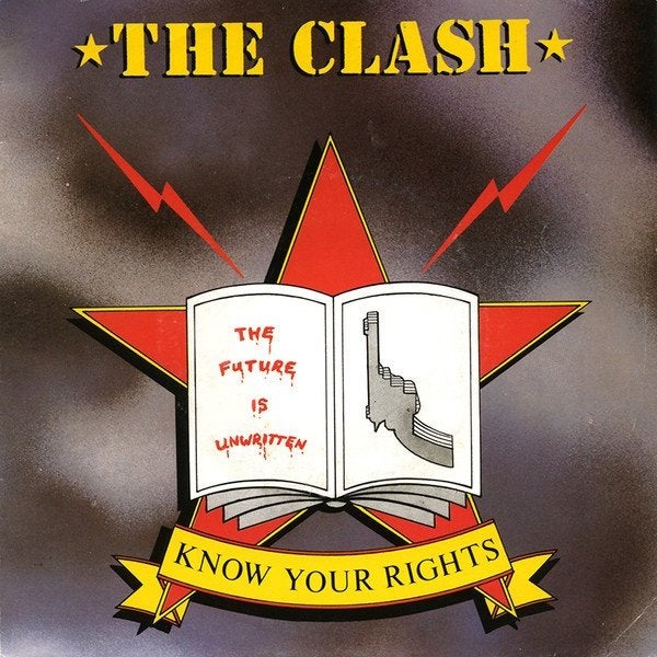 7" The Clash – Know Your Rights, Cd's en Dvd's, 7 inch, Ophalen of Verzenden, Zo goed als nieuw, Rock en Metal
