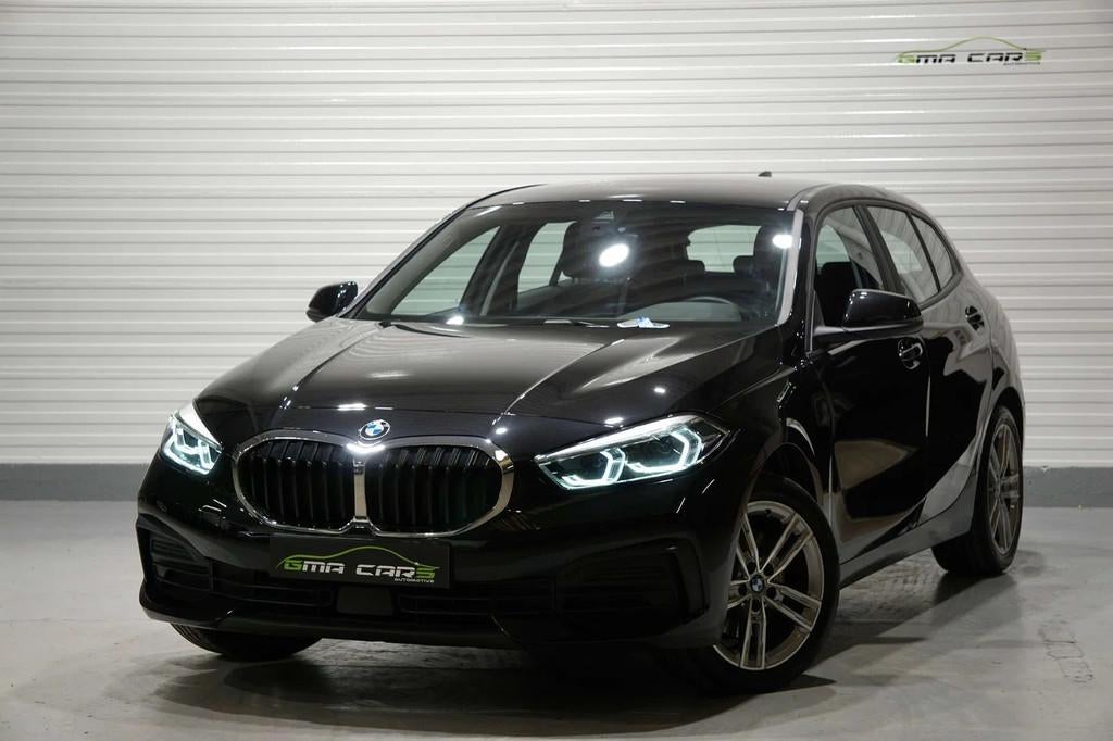BMW 1 Serie 118 118iA Benzine Auto-Navi-Airco-PDC-Cam-Garant, Auto's, 1 Reeks, Gebruikt, Zwart, 136 pk