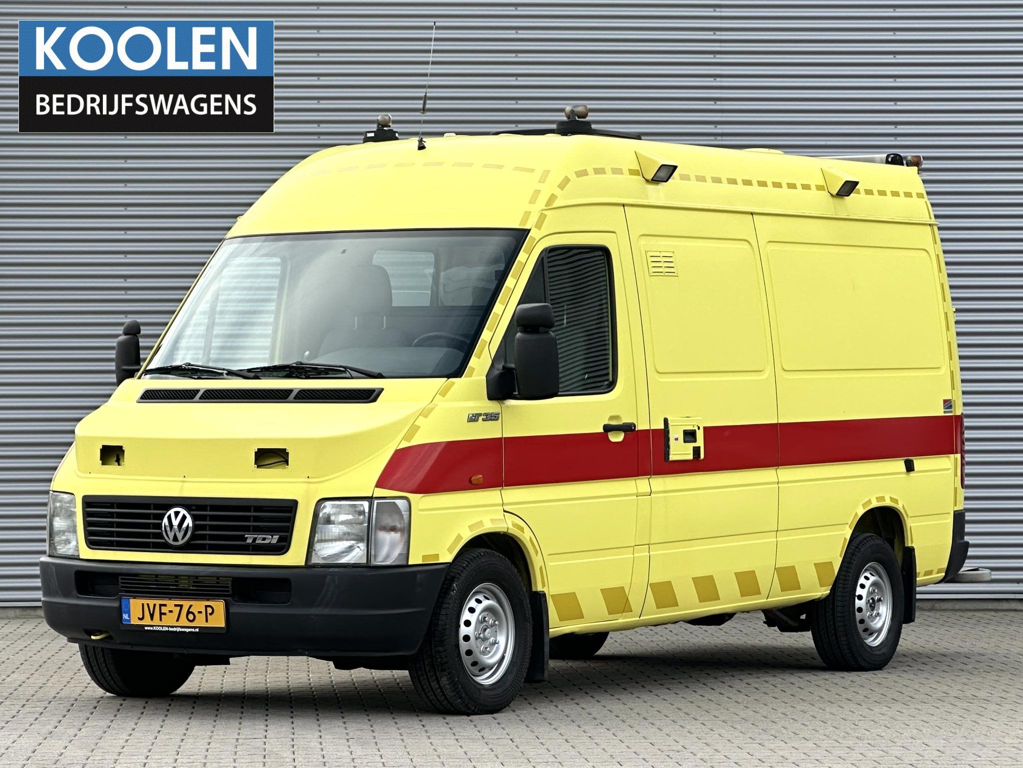 Volkswagen LT LT 2.8 TDI 158 PK lang Ambulance Rettungswagen, Auto's, Euro 2, Gebruikt, 4 cilinders, Startonderbreker