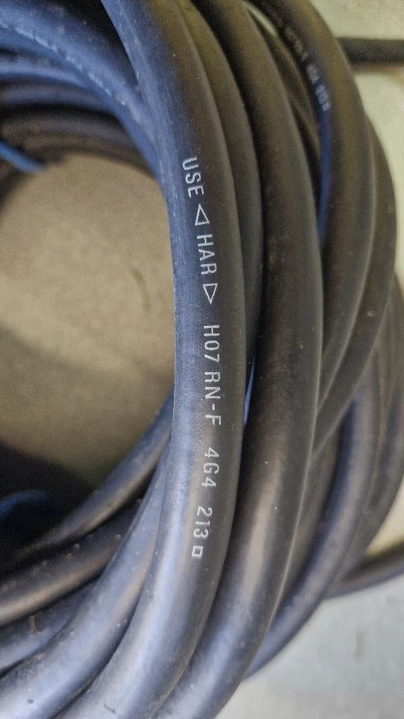 Elektriciteitskabel Neopreen H07 RN-F 4G4, Ophalen, Gebruikt