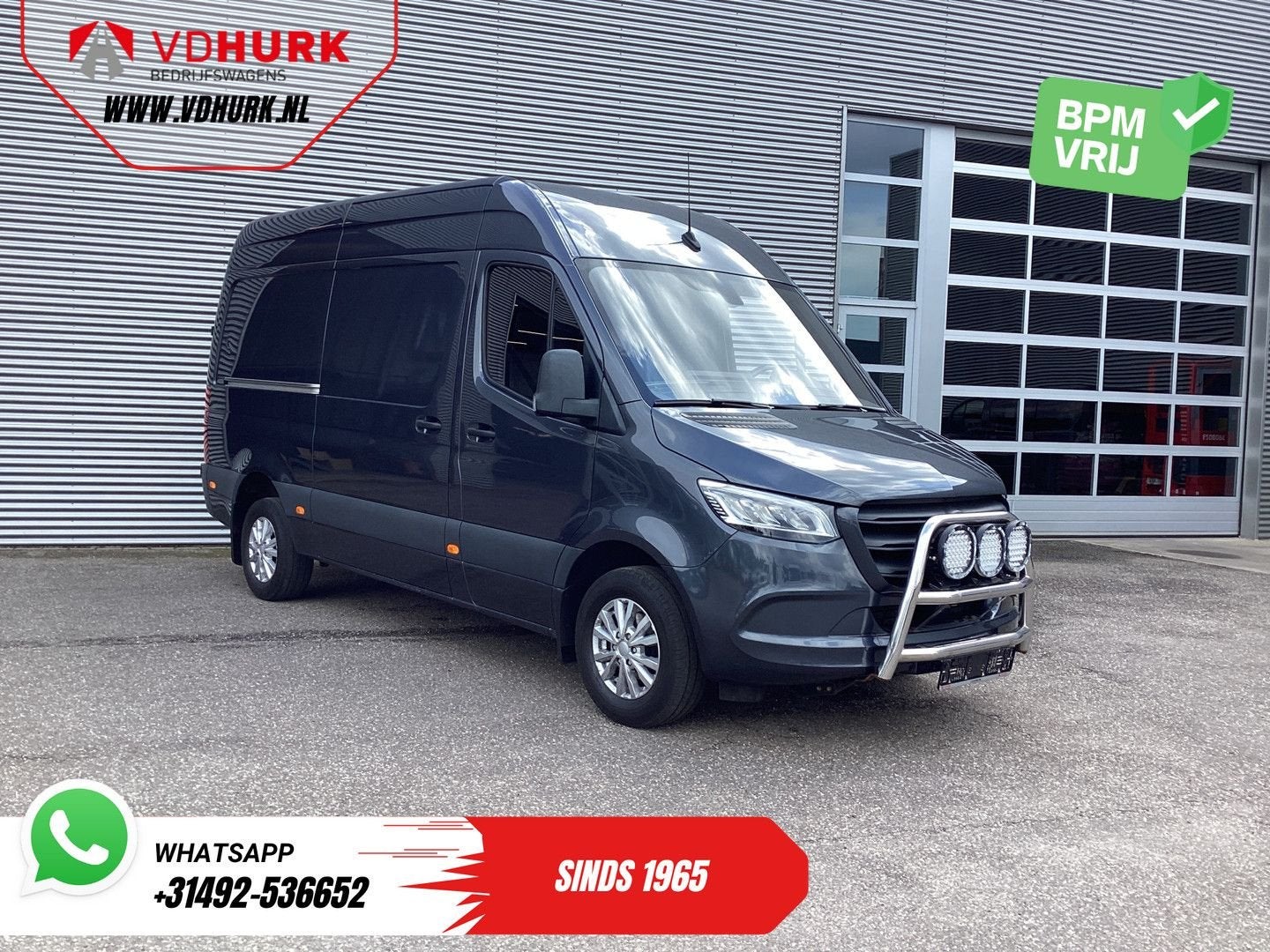 Mercedes-Benz Sprinter 317 CDI Aut. L2H2 LED/ Adapt.Cruise/, Automaat, Electronic Stability Program (ESP), Mercedes-Benz, Bedrijf
