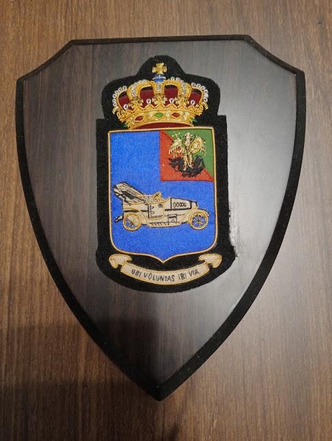 Wapen van de Transporteenheid Brussel., Verzamelen, Militaria | Algemeen, Ophalen of Verzenden, Landmacht, Embleem of Badge