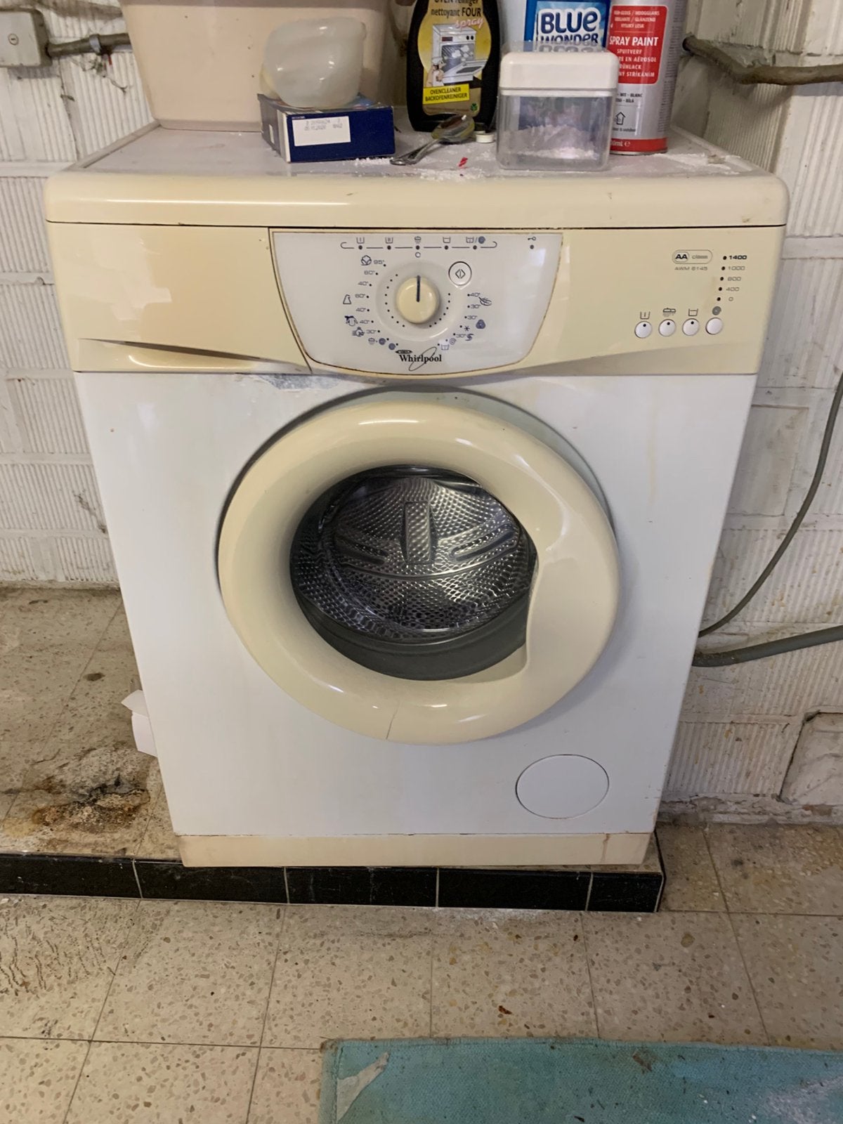 Droogkast en wasmachiene, Elektronische apparatuur, Wasmachines, Ophalen, Gebruikt