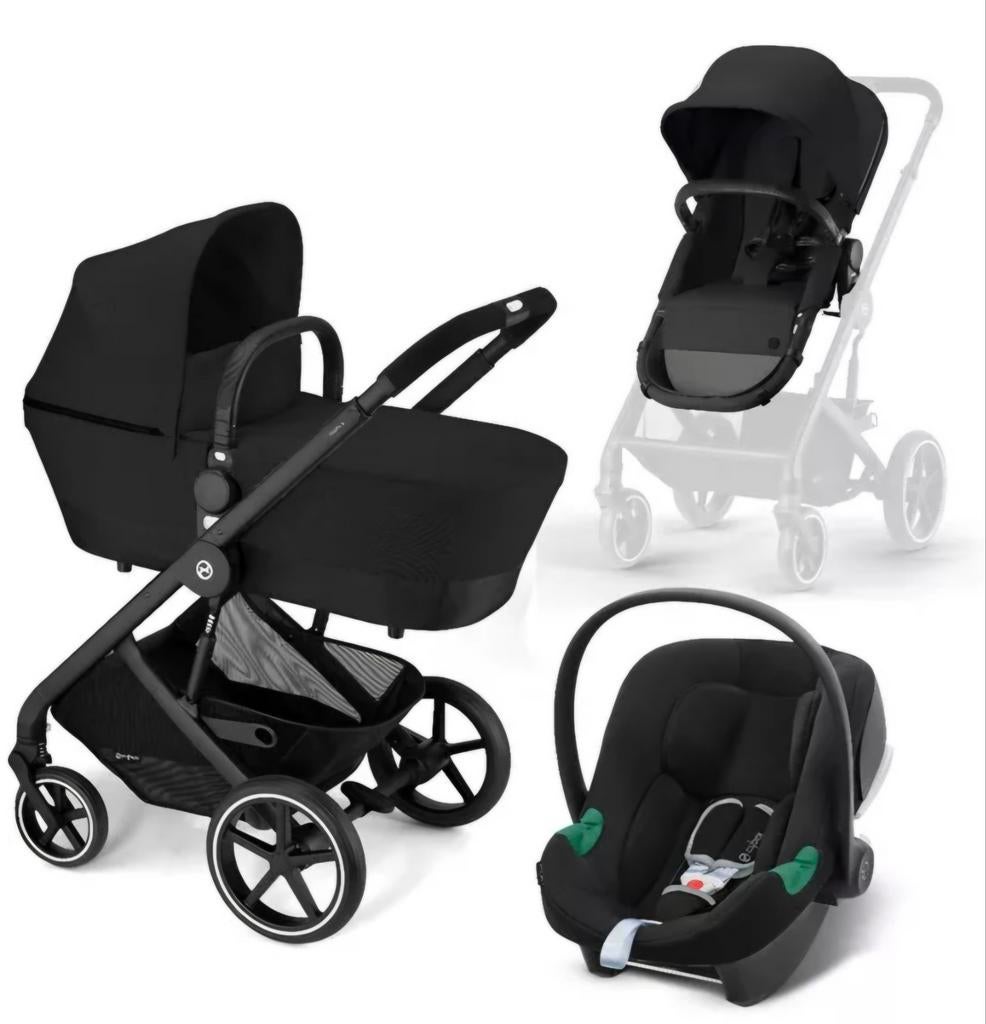 Cybex Balios S 2 en 1 + siège auto Aton B3 i-size assorti, Enlèvement