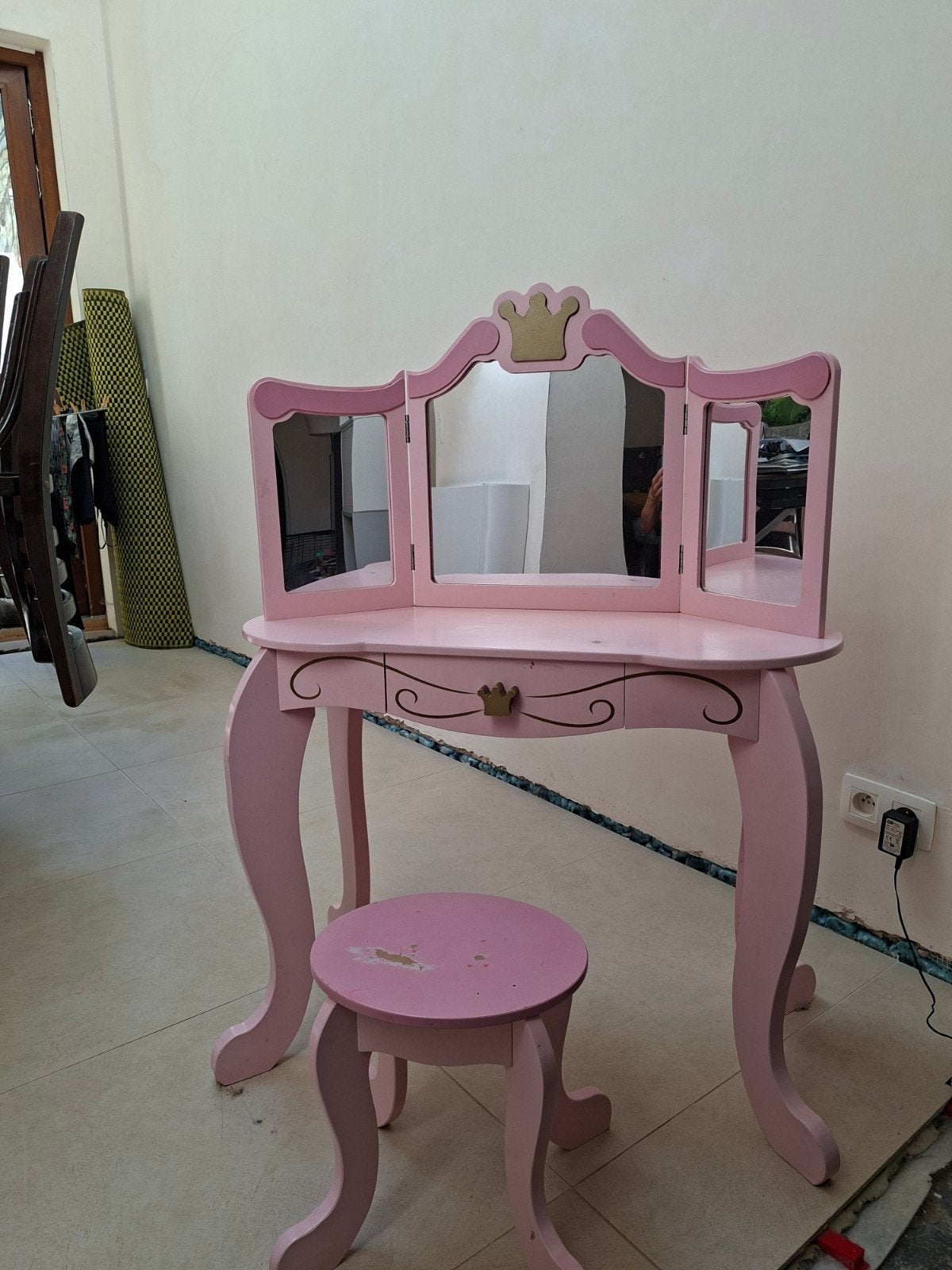 make up tafel, Ophalen, Gebruikt, Prinses, 100 tot 150 cm