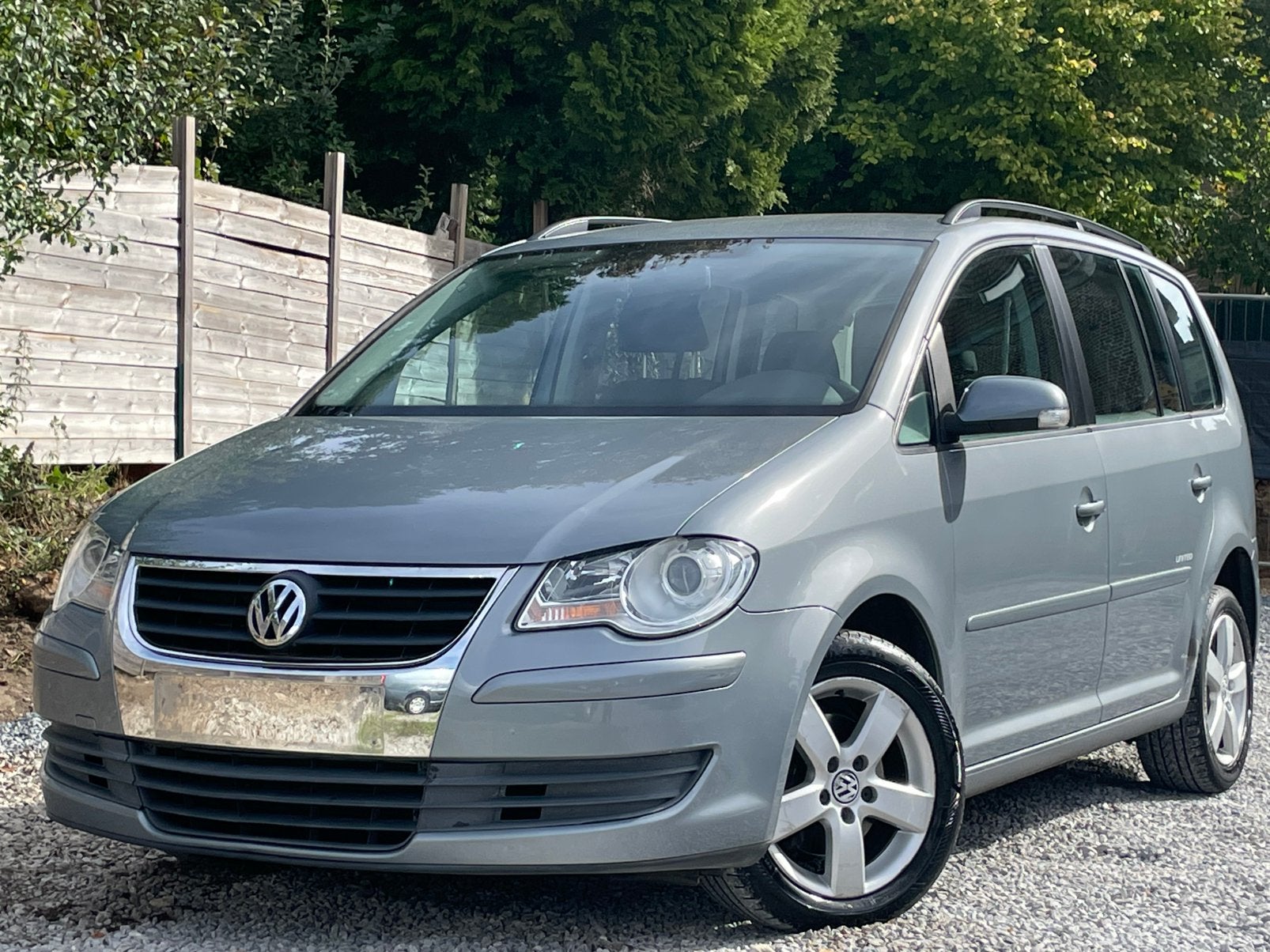 Vw Touran 1.9 TDI UNTED/ 7 places/ Clim/ CT ok!, Argent ou Gris, Achat, 7 places, Boîte manuelle