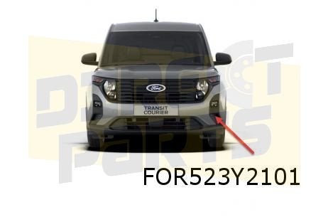 Ford Transit Courier (1/24-) voorbumpergrille Links (niet bi, Neuf, -, Ford, -