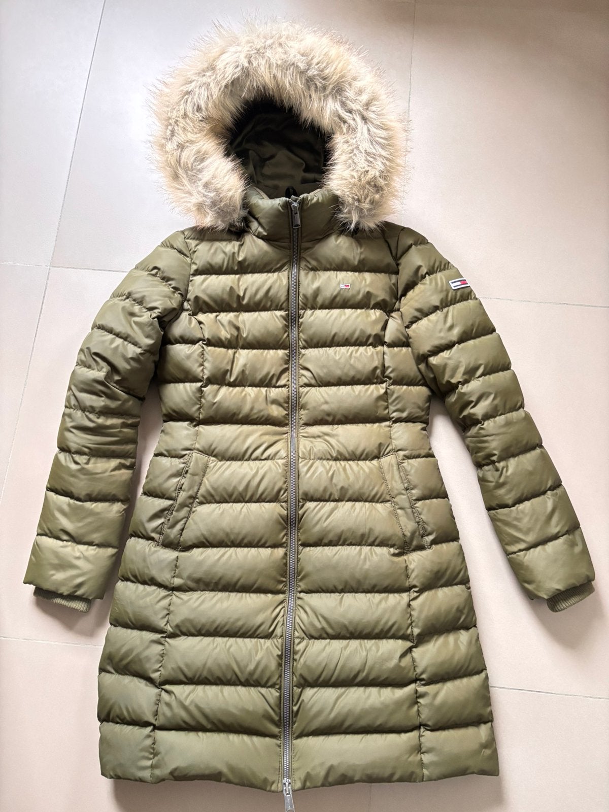 Tommy Hilfiger donsjas small (als nieuw), Ophalen of Verzenden, Zo goed als nieuw
