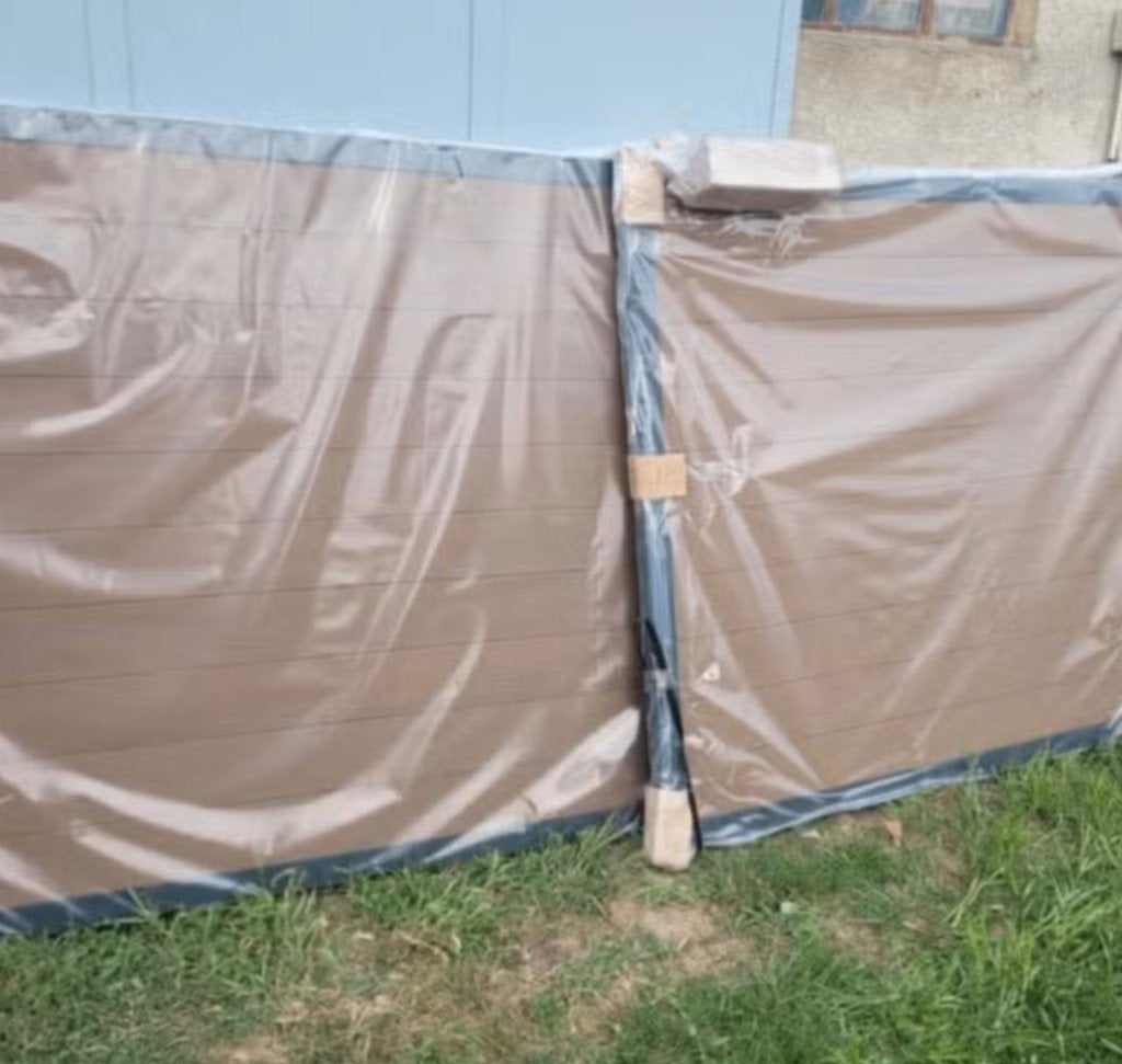 tuinpoort 3 m breed, Tuin en Terras, Ophalen, Gebruikt